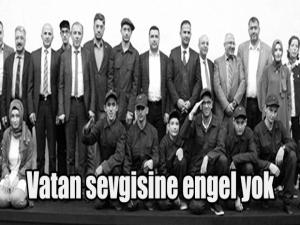 Vatan sevgisine engel yok