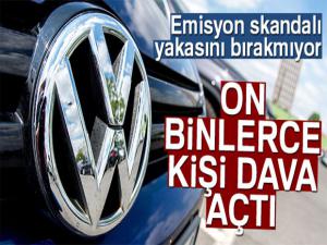 Volkswagen'e on binlerce kişi dava açtı