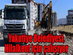 Yakutiye Belediyesi, Hilalkent için çalışıyor