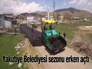 Yakutiye Belediyesi sezonu erken açtı