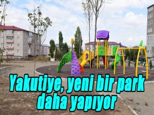 Yakutiye, yeni bir park daha yapıyor