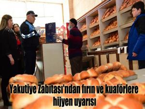 Yakutiye Zabıtası'ndan fırın ve kuaförlere hijyen uyarısı