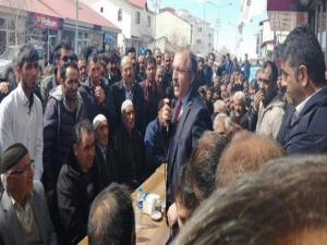 Yavlioğlu, Erzurumda seçim çalışmalarını sürdürüyor