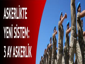 Yeni askerlik sisteminde '9 aylık tek tip sistem' konuşuluyor