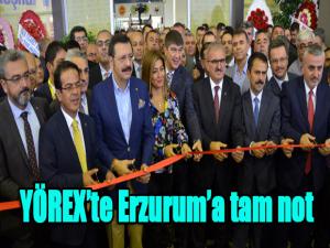 YÖREXte Erzuruma tam not