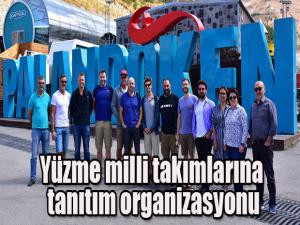 Yüzme milli takımlarına tanıtım organizasyonu