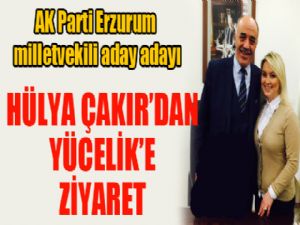 Hülya Çakır'dan ETSO Başkanı Yücelik'e ziyaret...