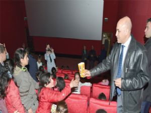 Bin 500 köy çocuğu sinemayla tanıştı