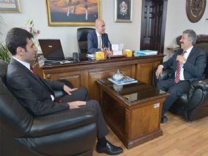 Abdurrahim Fırat'tan Başkan Korkut'a ziyaret