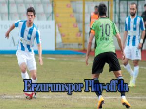 Erzurumspor Play-Off'da