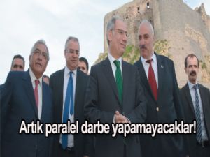 Artık paralel darbe  yapamayacaklar!