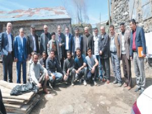 Başkan Bulutlar, köy  mahallelerine çıkartma yaptı