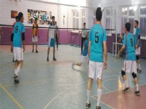 Pazaryolu'nda voleybol heyecanı