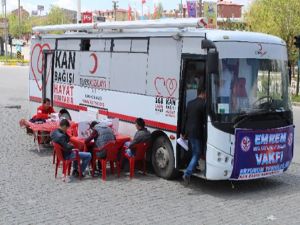 Emrem Vakfı Erzurum Temsilciğinden Kan Bağışı Kampanyası