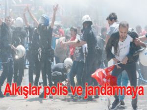 Alkışlar polis ve jandarmaya