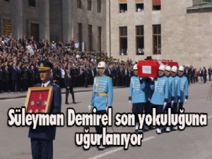 Süleyman Demirel'e veda günü