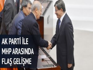 AK Parti ile MHP arasında flaş gelişme