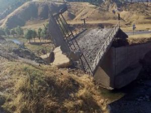 PKK köprüyü havaya uçurdu, doğalgaz hattına saldırdı