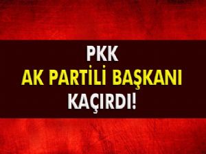 PKK, AK Parti Mazgirt İlçe Başkanı'nı kaçırdı