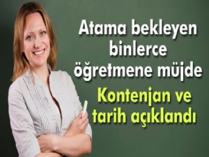 Atama bekleyen milyonlarca öğretmene müjde