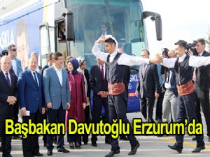 BAŞBAKAN DAVUTOĞLU ERZURUM'DA