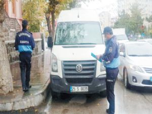 Büyükşehir, öğrenci servislerini denetledi