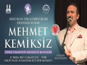 ERZURUM'DA TASAVVUF MUSİKİSİ KONSERİ