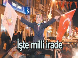 Işte milli irade