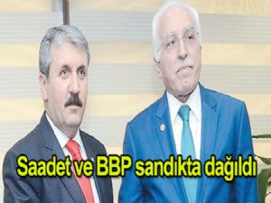 Saadet ve BBP sandıkta dağıldı