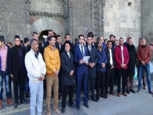 Erzurum Ülkü Ocakları İran Devlet Televizyonunu Protesto Etti