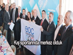 Kış sporlarında merkez olduk