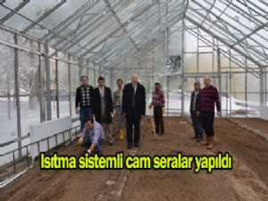 KAR ŞEHRİ ERZURUM'A CAMDAN SERA