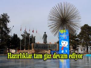 ERZURUM'DA WINTERFEST HAZIRLIKLARI SÜRÜYOR