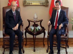 Başbakan Davutoğlu, MHP lideri Bahçeli ile bir araya gelecek