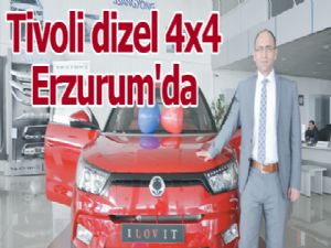 Tivoli  dizel 4x4  Erzurum'da 