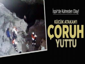 Çoruh Nehri'ne düşen minik Atakan aranıyor