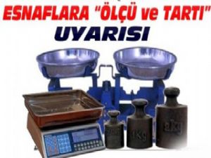 ÖLÇÜ VE TARTI ALETİ SAHİPLERİNE MUAYENE UYARISI