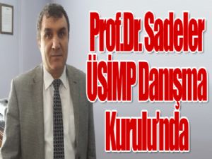 Prof.Dr. Sadeler ÜSİMP Danışma Kurulu'nda