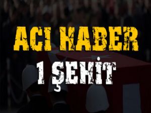 Sur'dan acı haber: 1 şehit