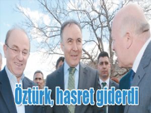 Öztürk, hasret giderdi