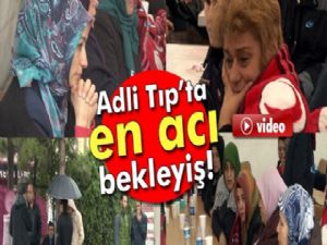 Keçiören Adli Tıp Kurumu önünde acılı bekleyiş