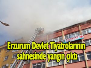 ERZURUM'DA BÜYÜK YANGIN