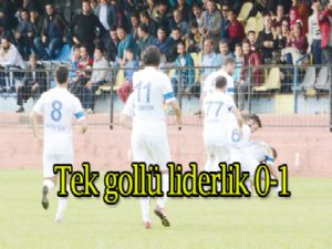 Tek gollü liderlik 0-1