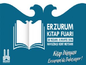 ÜNLÜ YAZARLAR VE YAYIN EVLERİ ERZURUM KİTAP FUARI'NDA BULUŞUYOR