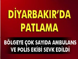 Diyarbakır'da patlama: Yaralılar var