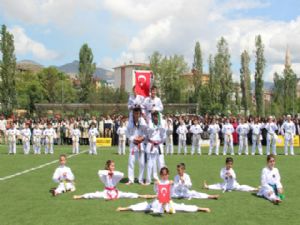 OLTU'DA 19 MAYIS COŞKUSU