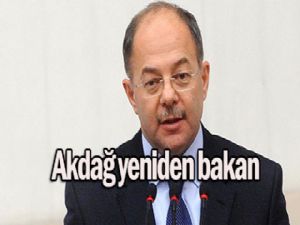 Akdağ yeniden bakan