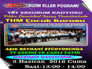 THM ÇOCUK KOROSUNDAN TV ÇEKİMİ VE AYNI ANDA CANLI RADYO YAYINI