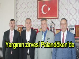 Yargının zirvesi Palandöken'de