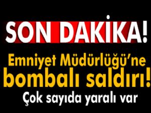 Midyat Emniyet Müdürlüğü'ne bombalı saldırı: Yaralılar var